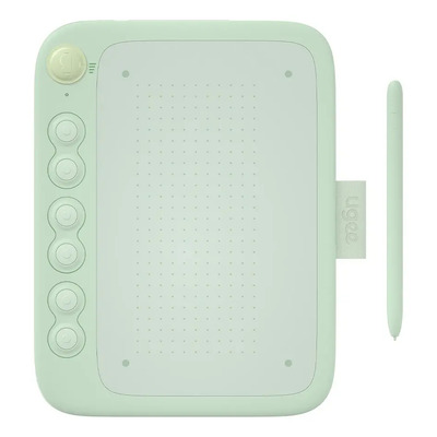 Ugee Q6 Tableta Digitalizada Gráfica Dibujo Portátil Lápiz Color Verde | Envío gratis