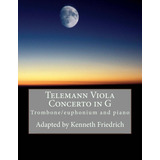 Telemann Viola Concertopulgadag - Trombone/euphonium Version