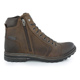 Borcego Hombre Cuero Bota Freeway Goma Sport - Hcbo00910   