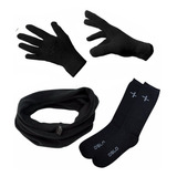 Equipo Conjunto Termico Cuello + Guantes + Medias Oslo