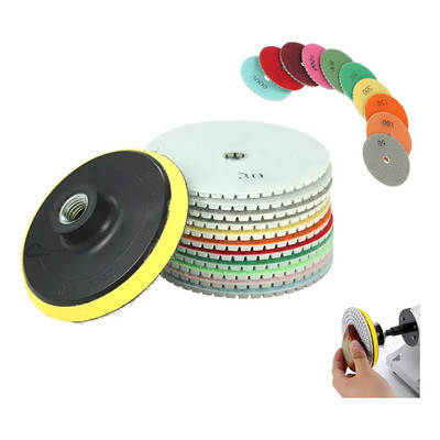 Disco Pulidor De Piedra Para Mármol Y Granito Profesional | MercadoLibre