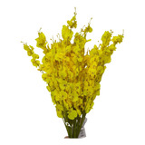 Orquídeas Chuva De Ouro 100 Galhos Grandes - Artificial Flor