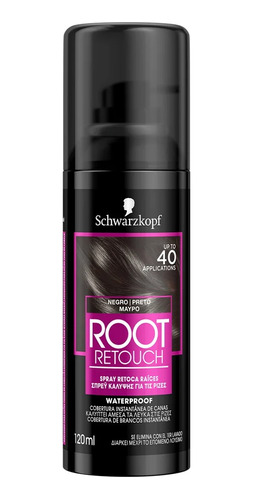 Schwarzkopf Retocador De Raiz Negro