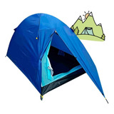 Carpa 4 Personas Coral Pro C/ Cubretecho Mosquitero Broksol