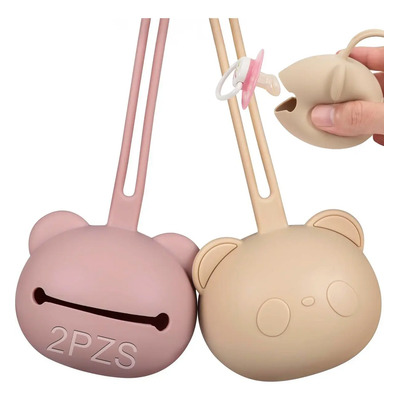 2pzs Porta Chupones Para Bebé,estuche Portátil Para Chupón
