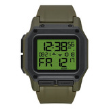 Reloj Nixon Regulus A1180-3100 Verde Tactico Militar 46mm