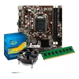 Kit I3 550 3.2ghz+ Placa Mãe H55 1156+ 4gb Ddr3+cooler Novo 