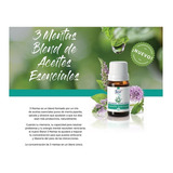 3 Mentas Blend De Aceites Esenciales 10ml Swiss Just 