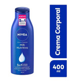 Crema Corporal Nivea Milk Nutritiva Humectante 400ml