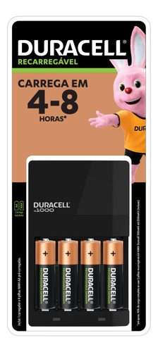 Duracell - Cargador Premium Pilas Recargables, Carga Extra R