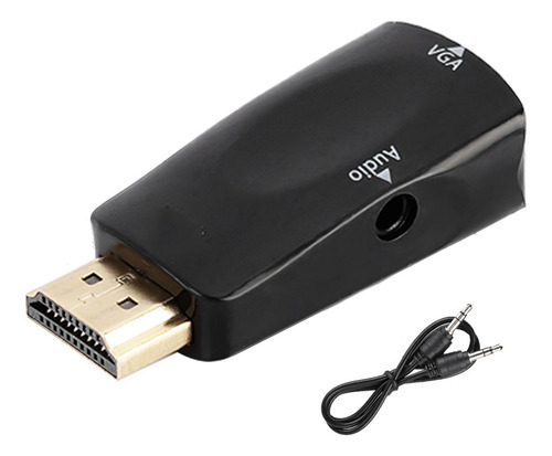 Adaptador Convertidor Hd 1080p Hd-mi Hembra A Vga Hembra Con