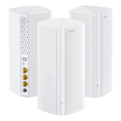 Tenda Nova WiFi 6 Mesh System MX12 - AX3000 Mesh WiFi Router, hasta 2402 Mbps en 5 GHz, Cubre hasta 650㎡, Red de Malla de Doble Banda Gigabit para 160 Dispositivos, Funciona con Alexa, 3-Pack | Envío gratis