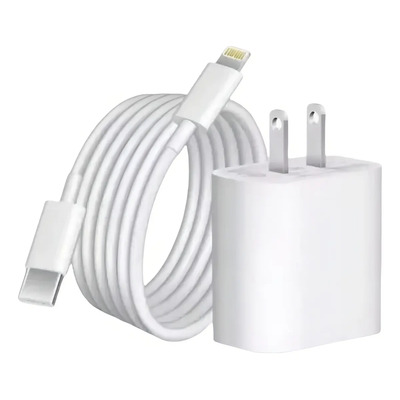Y Cargador Compatible Con iPhone 20w Carga Rapida iPhone 14 | Meses sin interés
