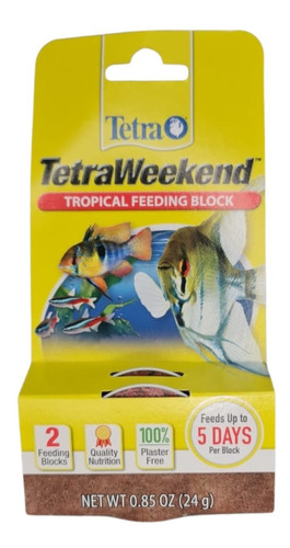 Tetra Weekend 5 Días Alimento Peces Vacaciones Pack 2 U