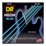 Cuerdas Dr Neon Para Bajo Eléctrico 5 Cuerdas Varios Colores