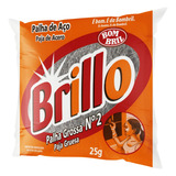 Palha Aço Grossa Nº 2 Brillo 25g