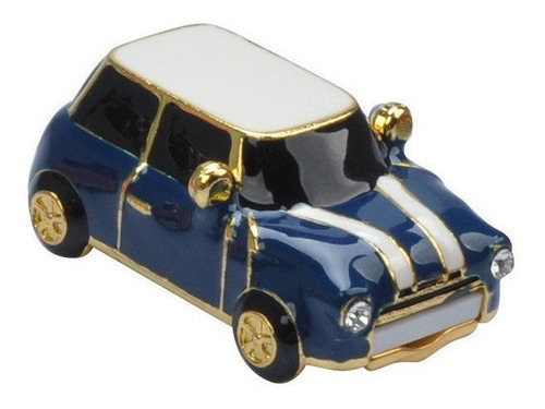 Mini Carro De Desenho Animado De Metal U Disk 4gb