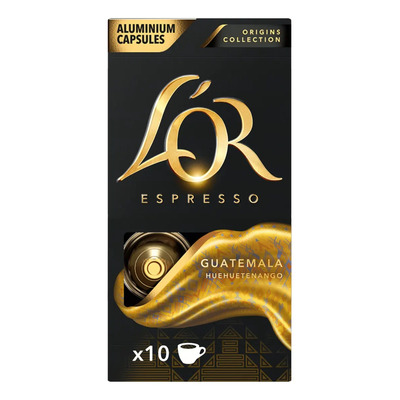 Café espresso en cápsula L'or Origins Collection Guatemala sem glúten | MercadoLivre