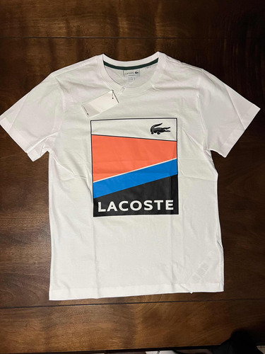 Playera Lacoste Blanca