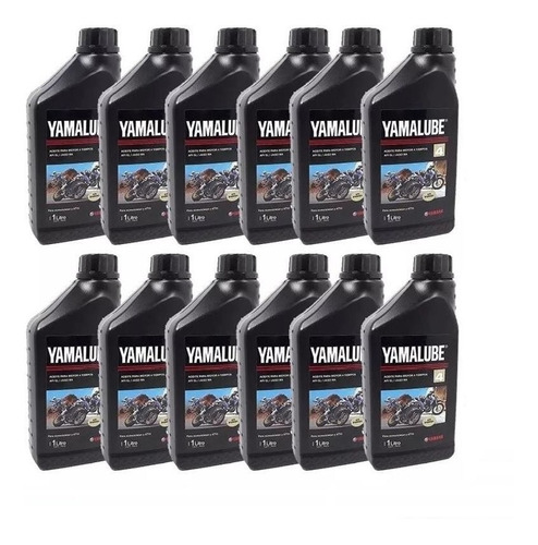  Caja 12 Unidades Aceite Mineral Yamalube  20w40 4t Cycles!