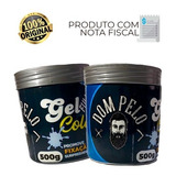 Kit Gel Cola Dom Pelo Full Beard Fixação Forte 2x500g
