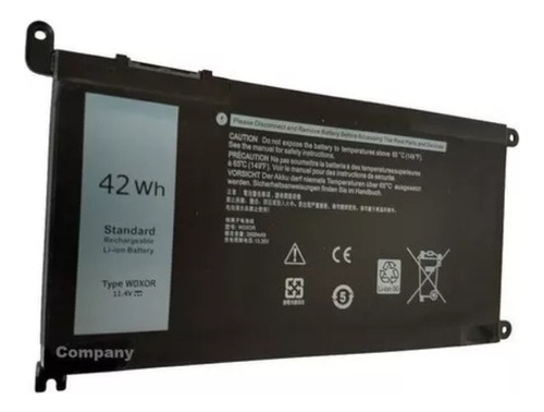 Bateria Notebook Dell Inspiron 15-5567 P66f001 P66f Wdx0r Bateria Norte E Nordeste Sedex 50 Reais