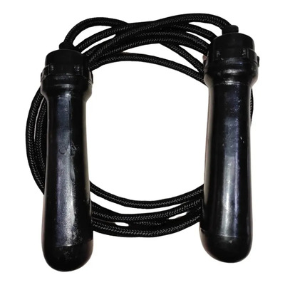 Cuerda Saltar Profesional Box Gym Crossfit Kengosport Negro Negro