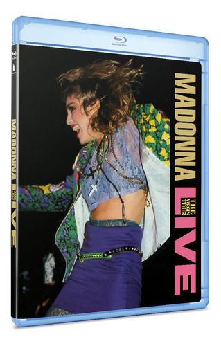 Bluray + Cd Madonna - The Virgin Tour (capa 1)