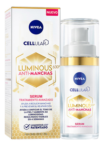 Crema Nivea Cellular Luminous Serum - mL a $3027
