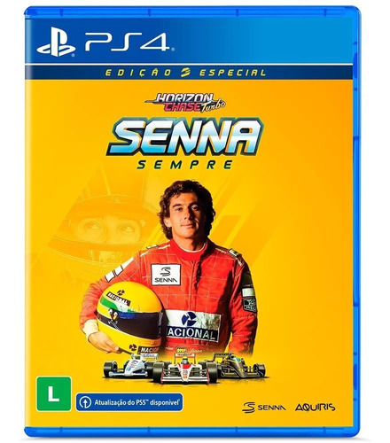 Jogo Horizon Chase Turbo Senna Sempre - Ps4 Mídia Física