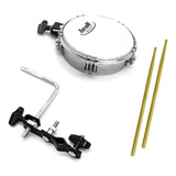 Kit Tamborim C/ Clamp Tt 409 + Suporte Percussão L Ta 430 F*