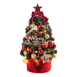 37 Peças De Decoração De Pequena Árvore De Natal Com Enfeite