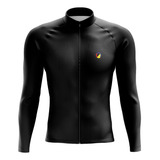 Jerseys Ciclismo Ruta Mtb Hombre Manga Larga Basico