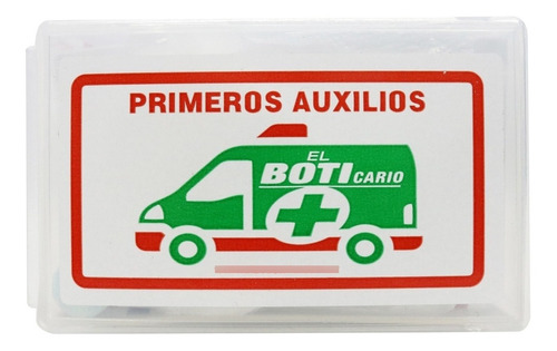 Botiquin Primeros Auxilios De 5 Elementos Auto Apto Vtv Cuot