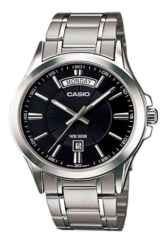 Reloj Casio Mtp-1370d Hombre Doble Calendario 100% Original