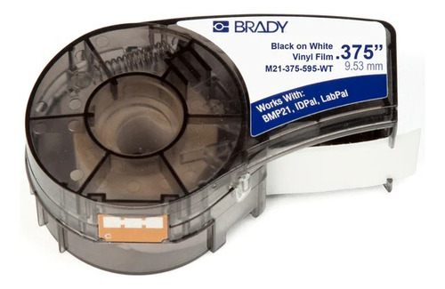 Vinilo Interiores-exteriores M21-375-595-wt Brady Bmp21plus