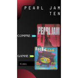 Cd Pearl Jam - Ten 1991 Raridade !!! + Brinde