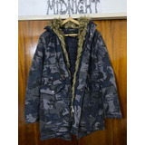 Campera Parka (camuflada) Hombre