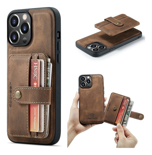 Funda Protectora Wallet Para iPhone