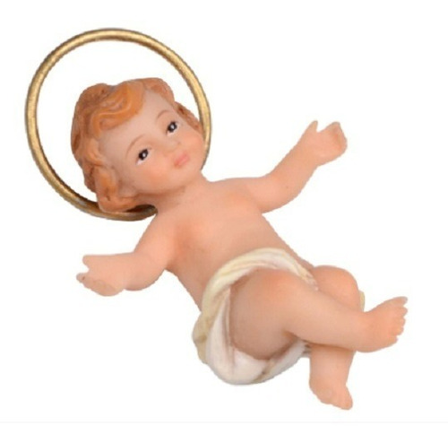 Adorno Decorativo Figura Niño Jesús Para Pesebre 4 Cm