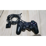 Controle Original Do Playstation 2 Com Detalhe No Cabo. M1