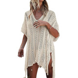 Salida De Playa Pareo Cover Up Baño Ropa Vestido Mujer .