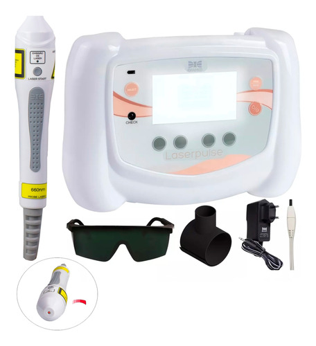 Aparelho De Laserterapia Laserpulse Ibramed + Caneta 660nm