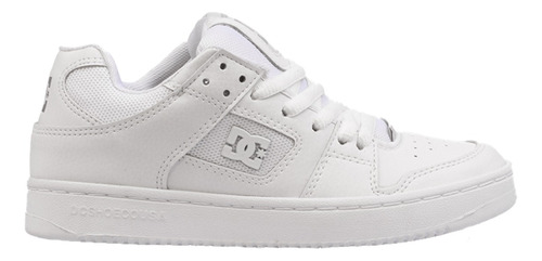 Zapatillas Dc Shoes Modelo Manteca Ss Urbana Blanco Mujer 