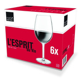 Copas Vino Royal Leerdam 530 Ml Pack X 6. Libbey S. Du Vin Color Transparente