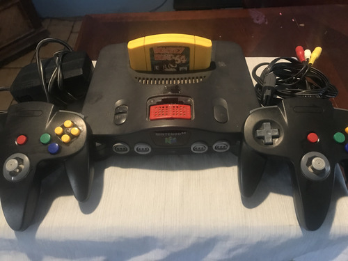 Nintendo 64 Standard  Color Negro