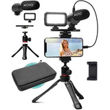 Movo Ivlogger Vlogging Kit Para iPhone - Kit De Video Vlog C