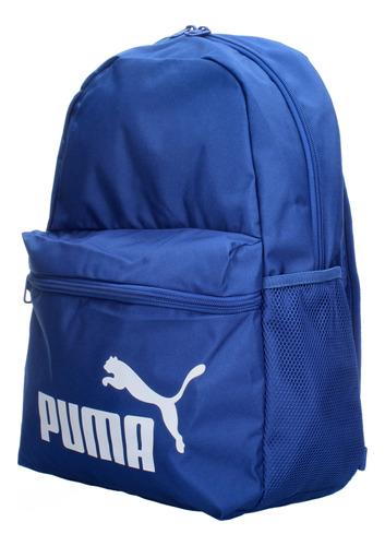 Mochila Puma Phase Color Azul Con Compartimentos