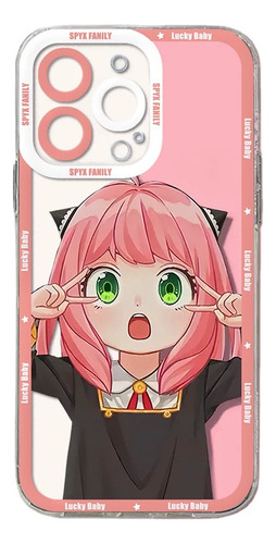 Funda De Teléfono Kawaii Anya Spy X Anime Para iPhone 15 14