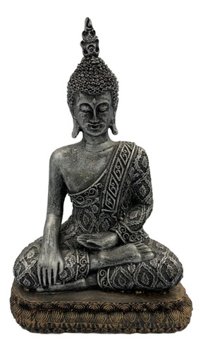 Buda Hindu Estátua Resina 33cm